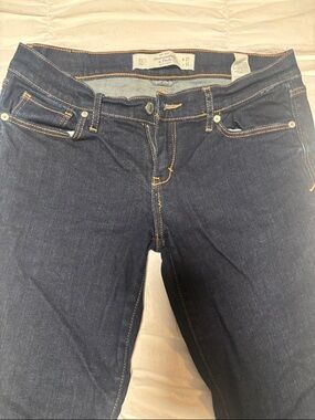 Abercrombie & Fitch Dark Indigo boot Jeans